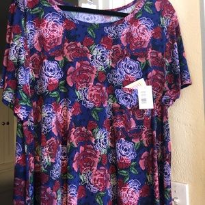 Lularoe Carly high/low with pocket baby doll dress